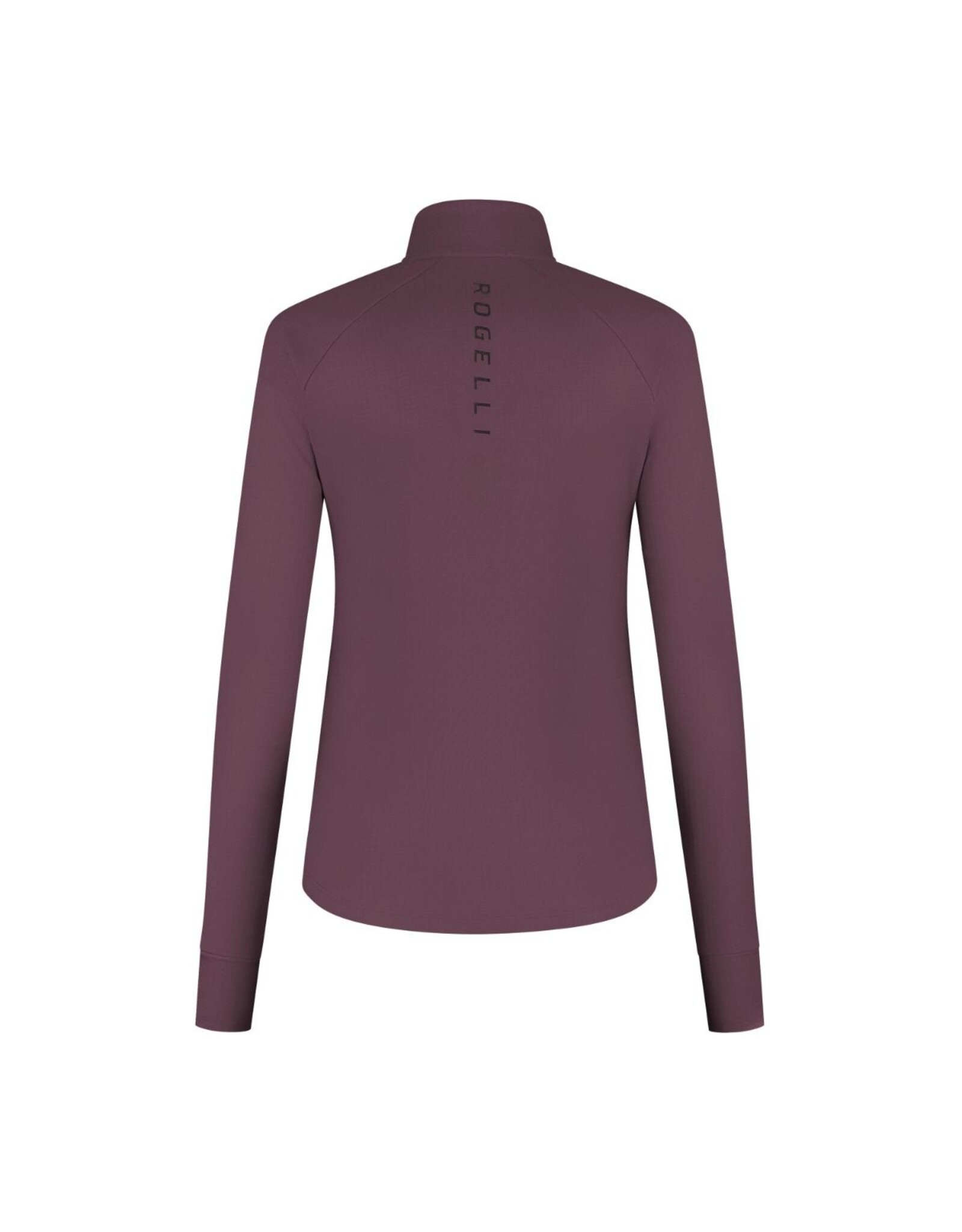 Rogelli Essential- top long sleeve-eggplant