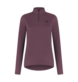 Rogelli Essential- top long sleeve-eggplant