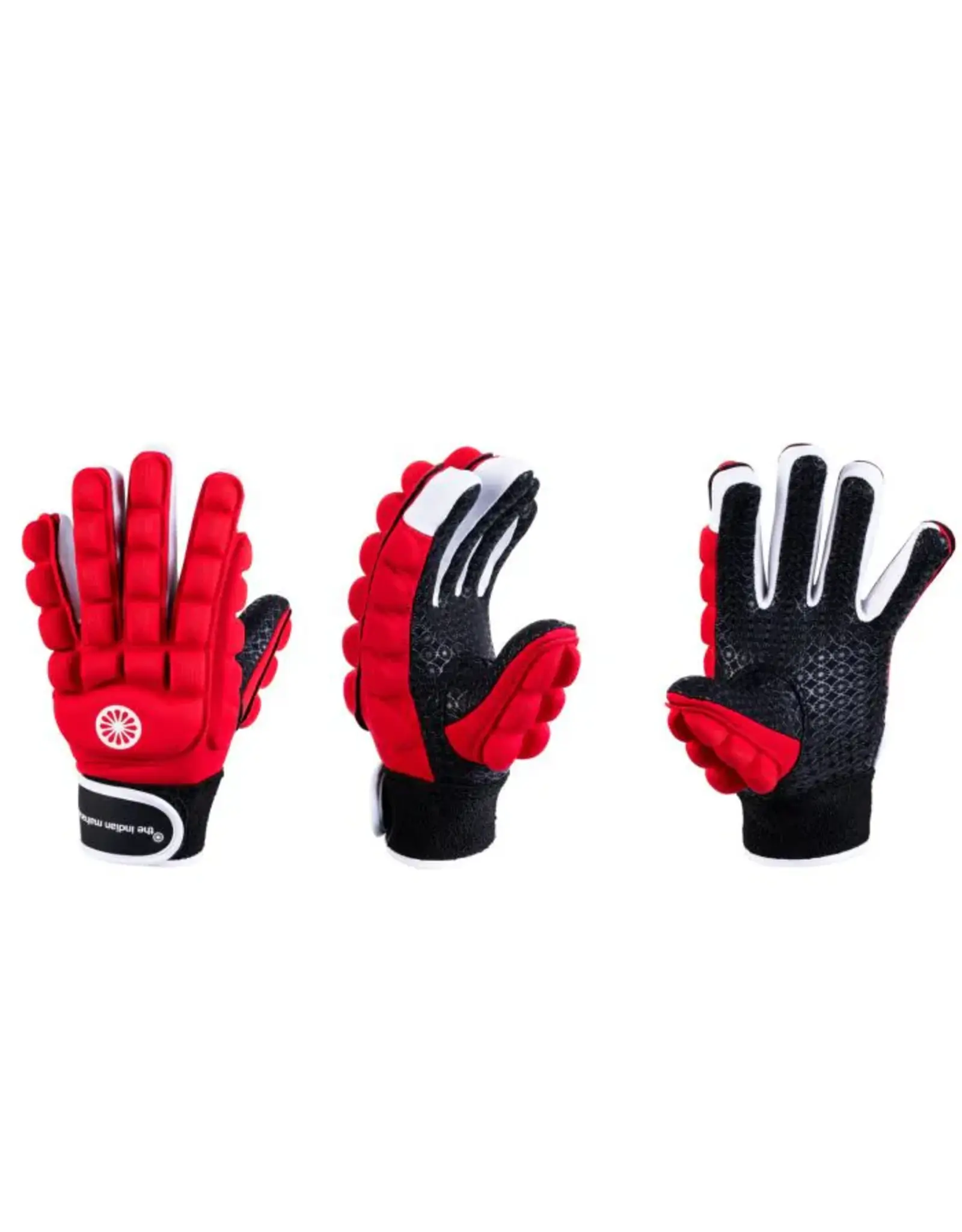 The Indian Maharadja The Indian Maharadja Glove foam full finger [left]-red