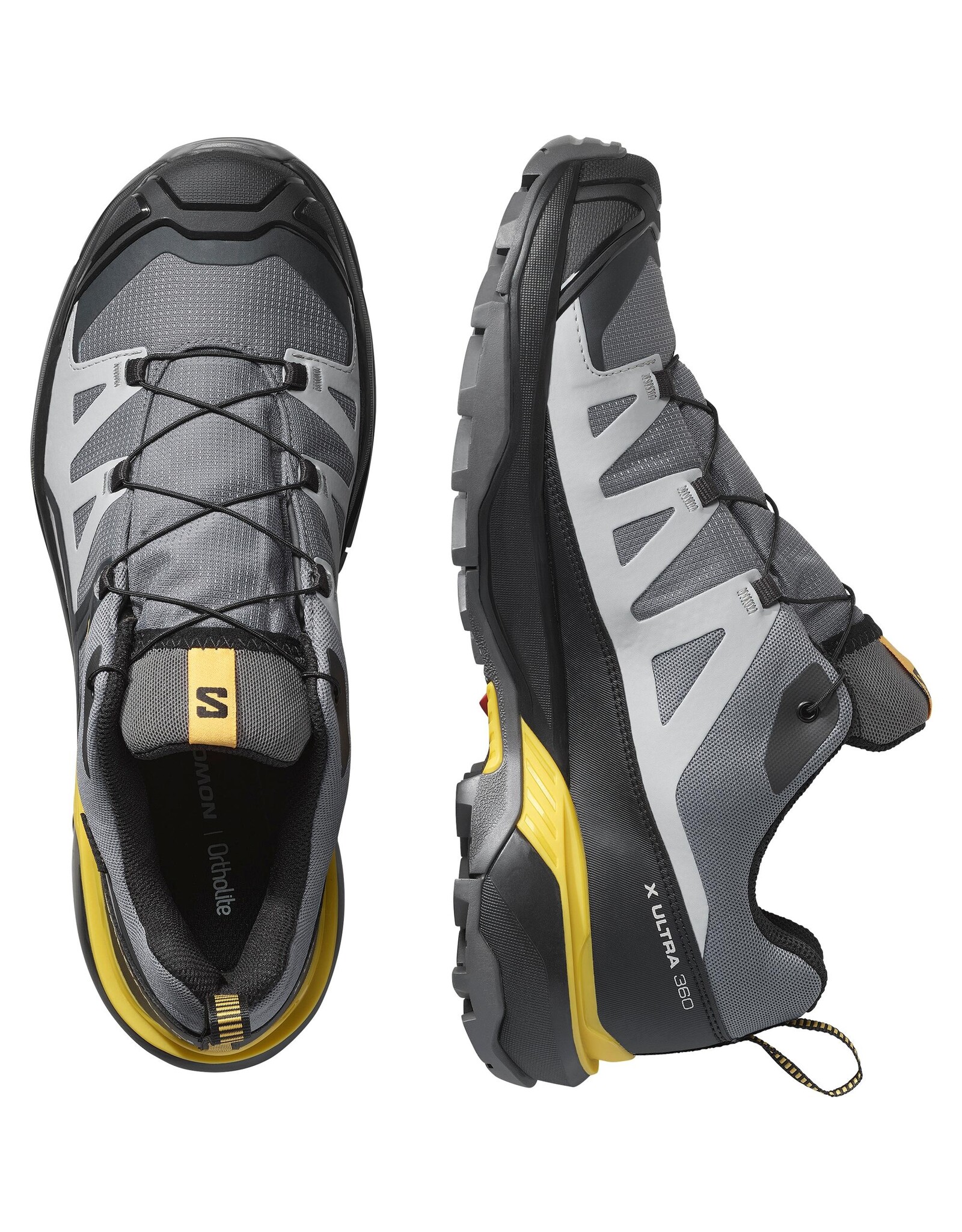 Salomon X ULTRA 360 GTX-Heren-Castlerock / Black / Spicy Mustard