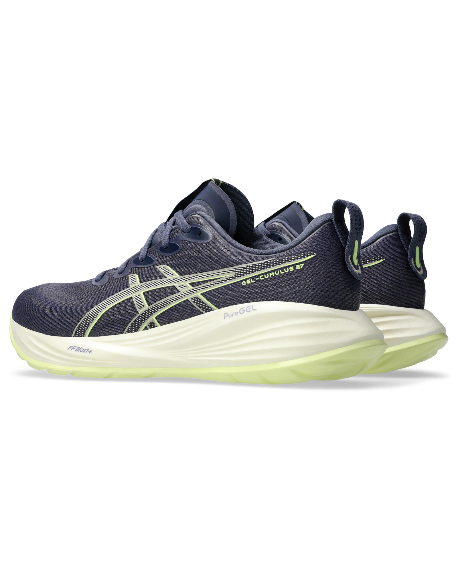 Asics GEL-CUMULUS 27-Heren-INDIGO FOG-LUCID YELLOW