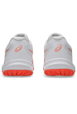 Asics UPCOURT 6-Dames-WHITE/VIVID CORAL