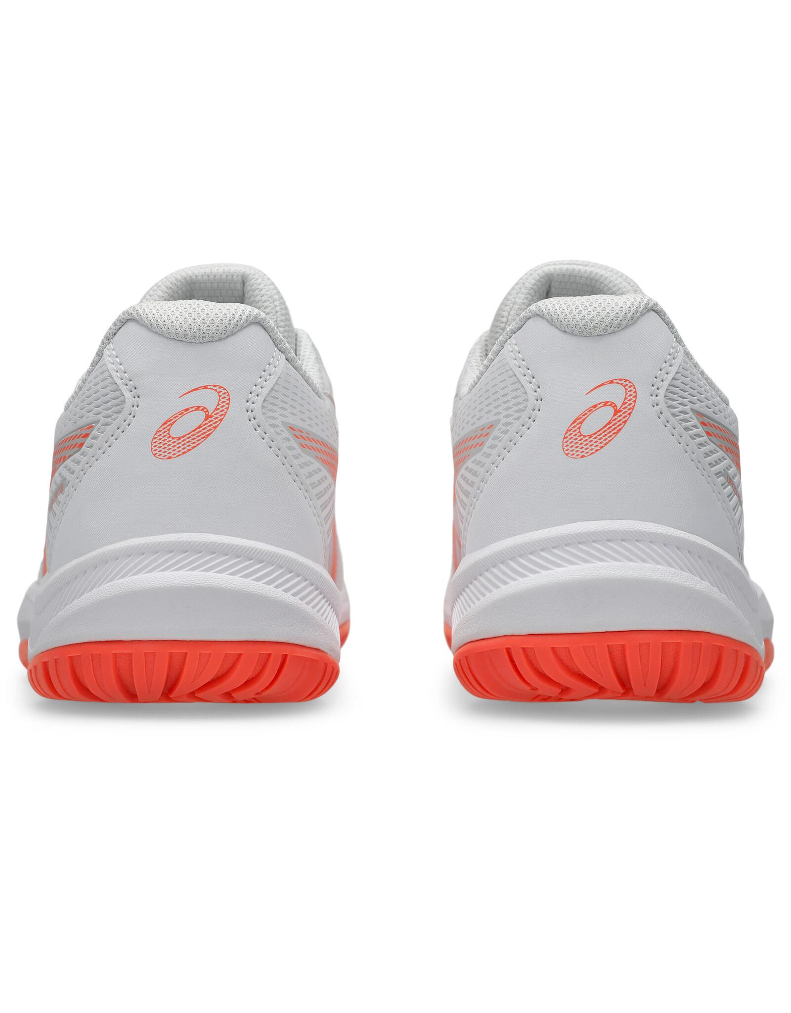 Asics UPCOURT 6-Dames-WHITE/VIVID CORAL