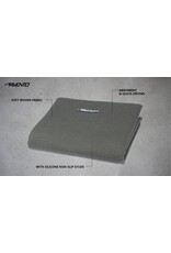 Avento Yoga Handdoek • 183 x 66 cm •Grijs/Wit