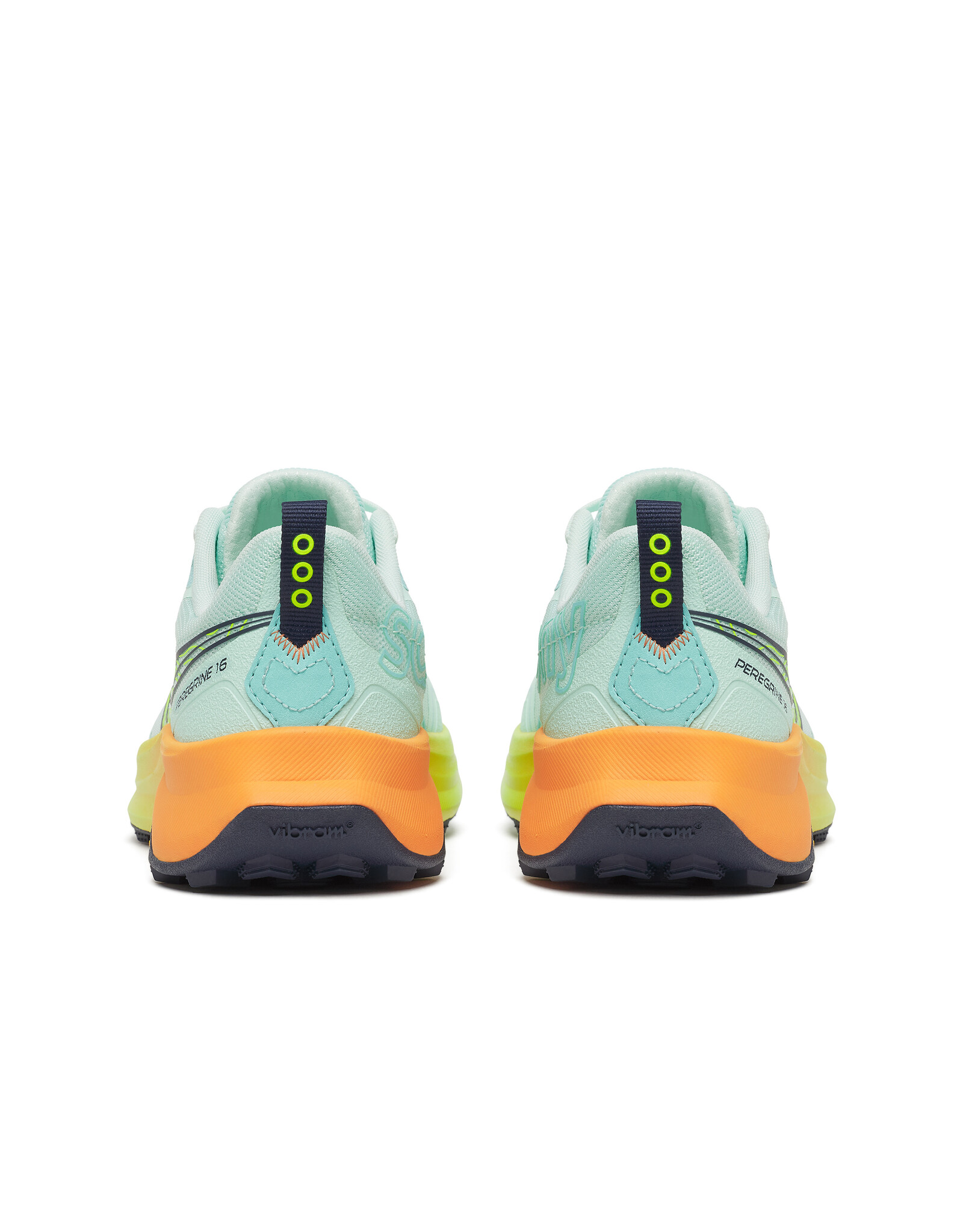 Saucony PEREGRINE 16-Dames-AQUA/CITRON