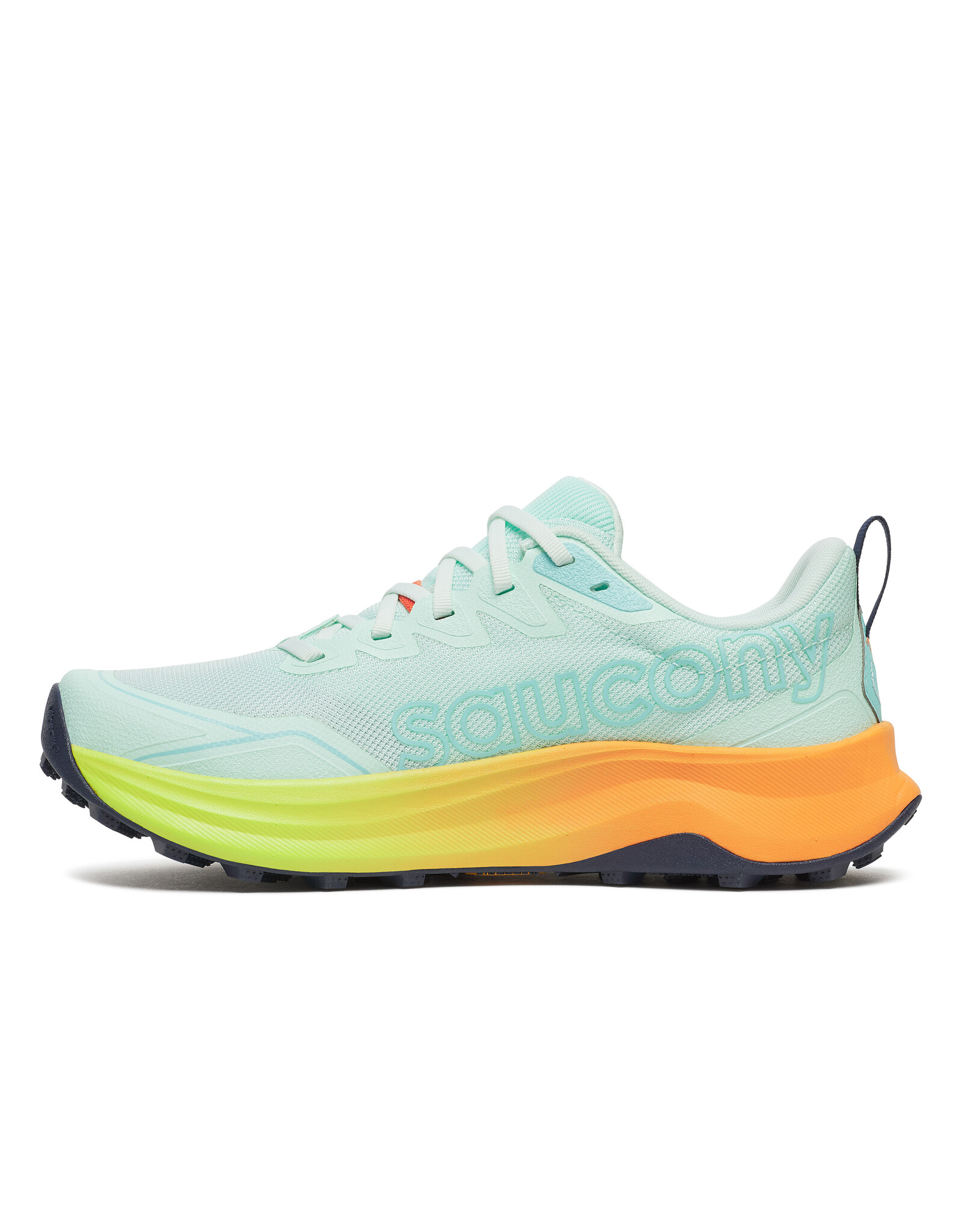 Saucony PEREGRINE 16-Dames-AQUA/CITRON