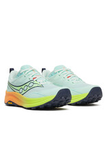 Saucony PEREGRINE 16-Dames-AQUA/CITRON