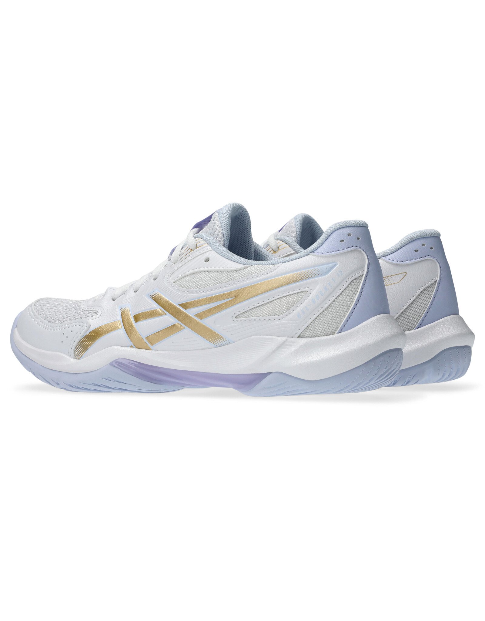 Asics GEL-ROCKET 12-Dames-WHITE/CHAMPAGNE