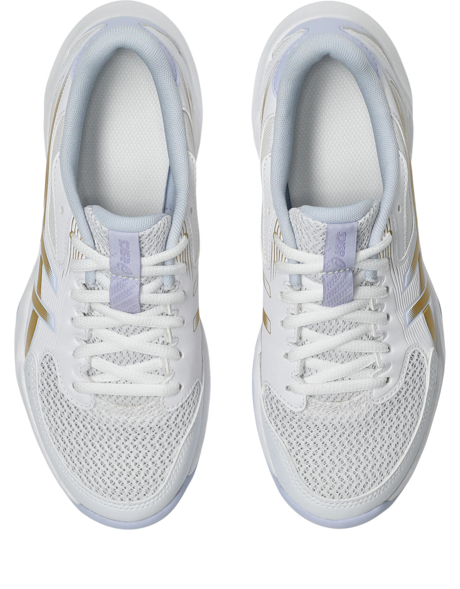 Asics GEL-ROCKET 12-Dames-WHITE/CHAMPAGNE