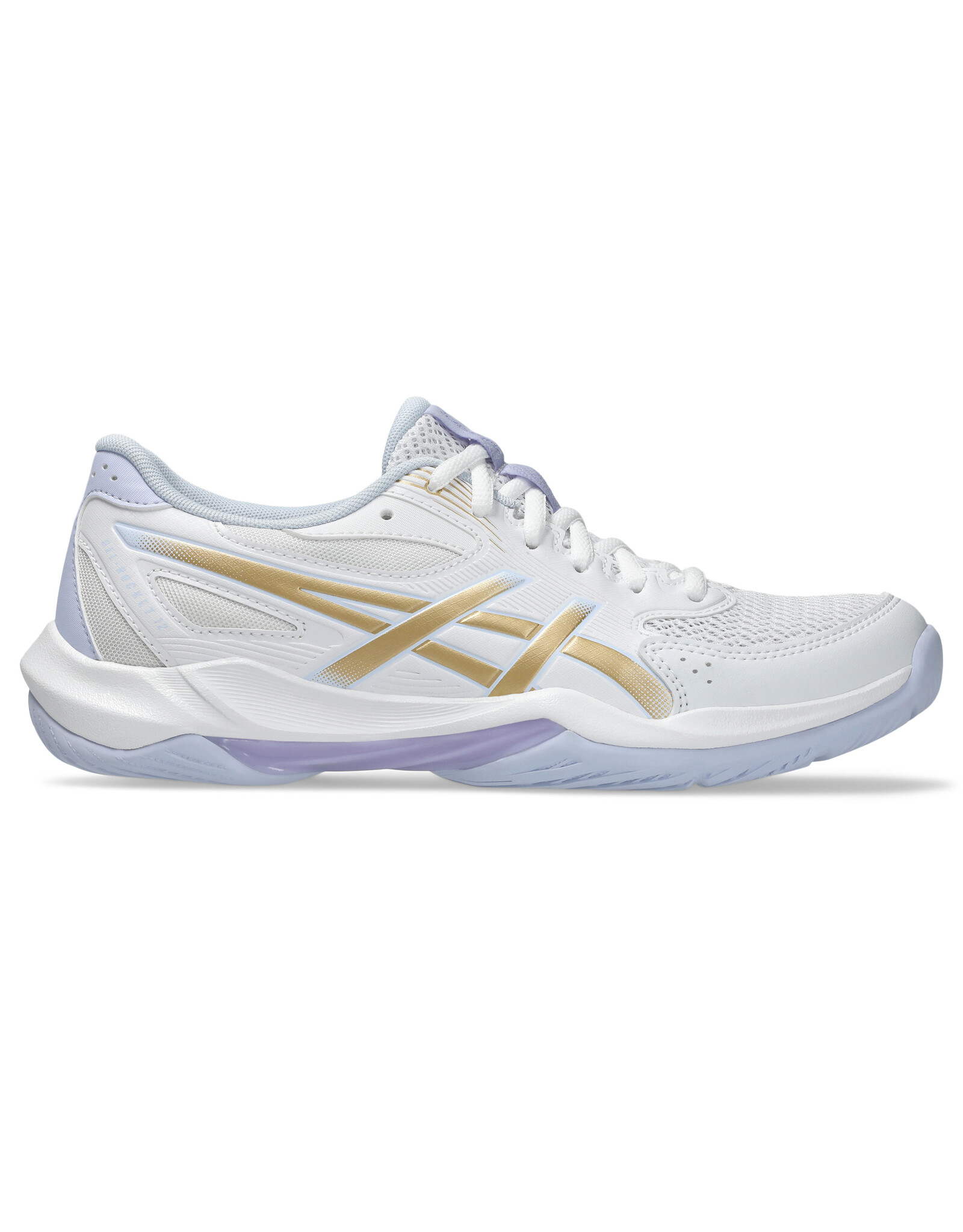 Asics GEL-ROCKET 12-Dames-WHITE/CHAMPAGNE