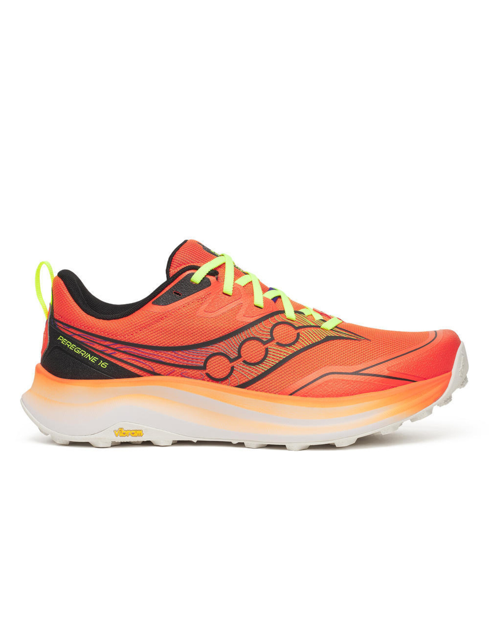 Saucony PEREGRINE 16-Heren-FIRE/BLACK