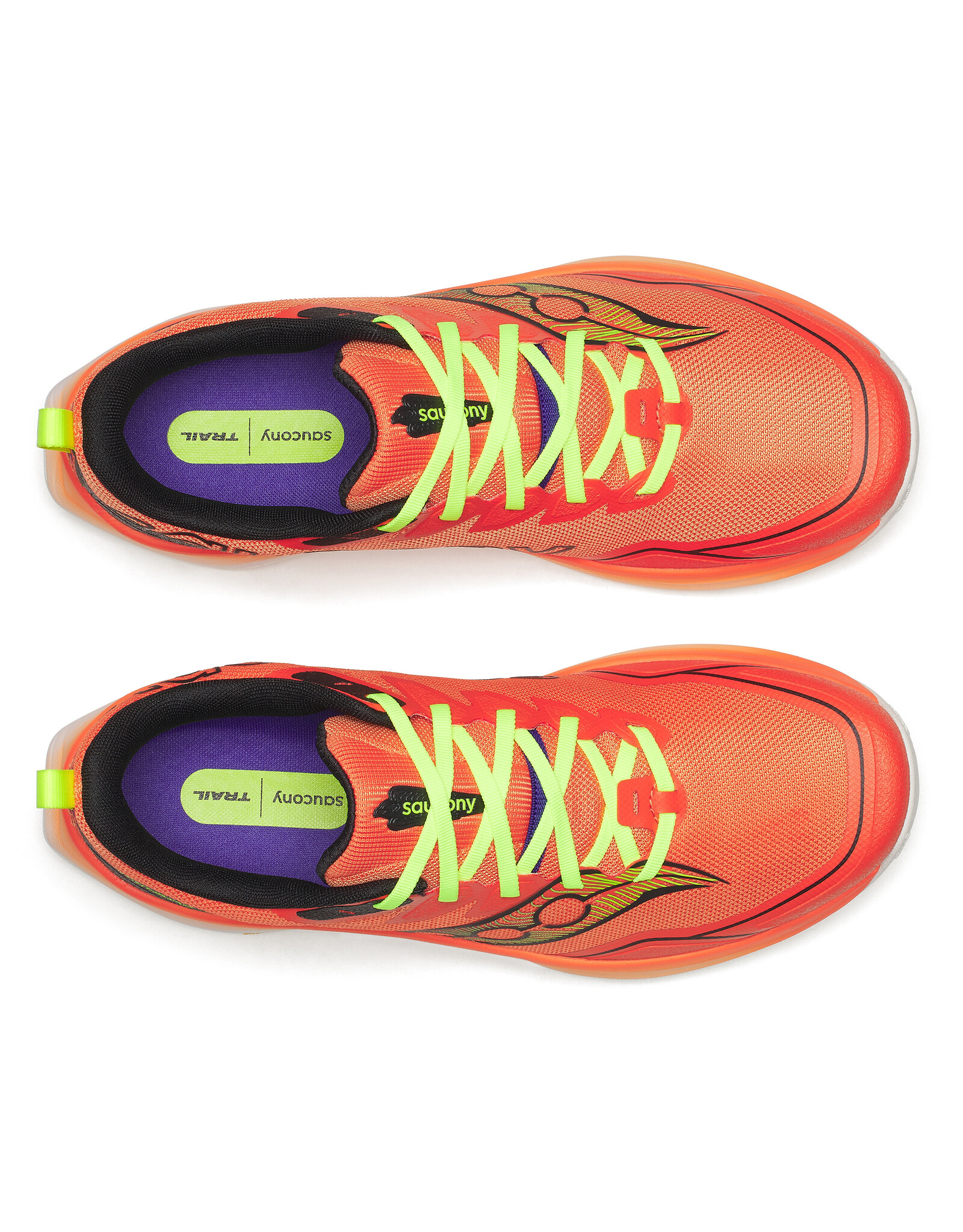 Saucony PEREGRINE 16-Heren-FIRE/BLACK