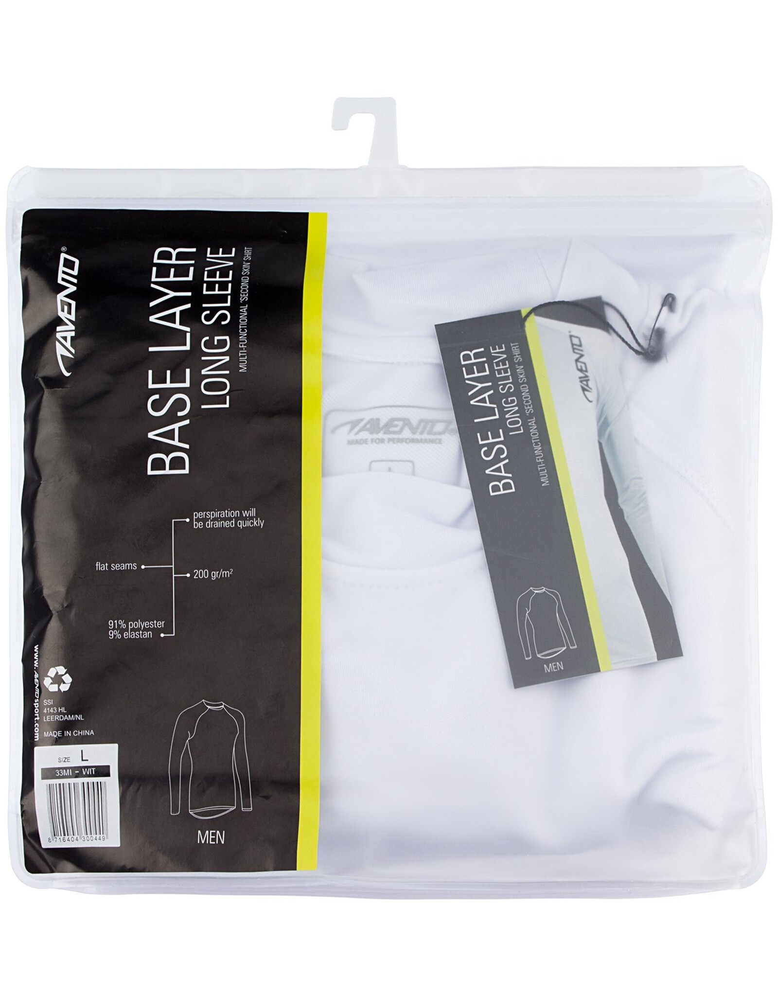Avento Base Layer Lange Mouw • Heren •