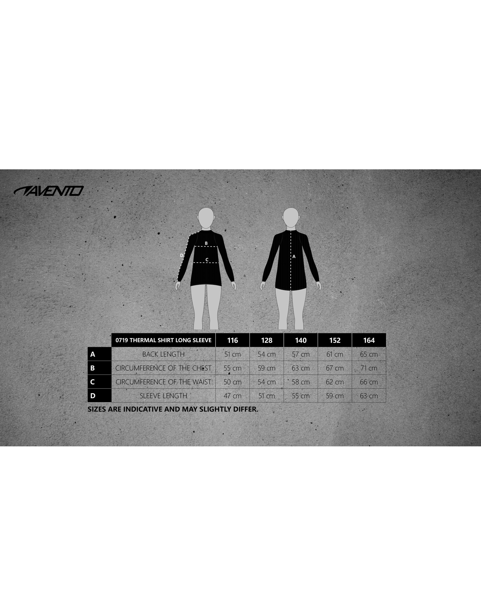 Avento Thermoshirt Lange Mouw • Junior • Wit (WIT)