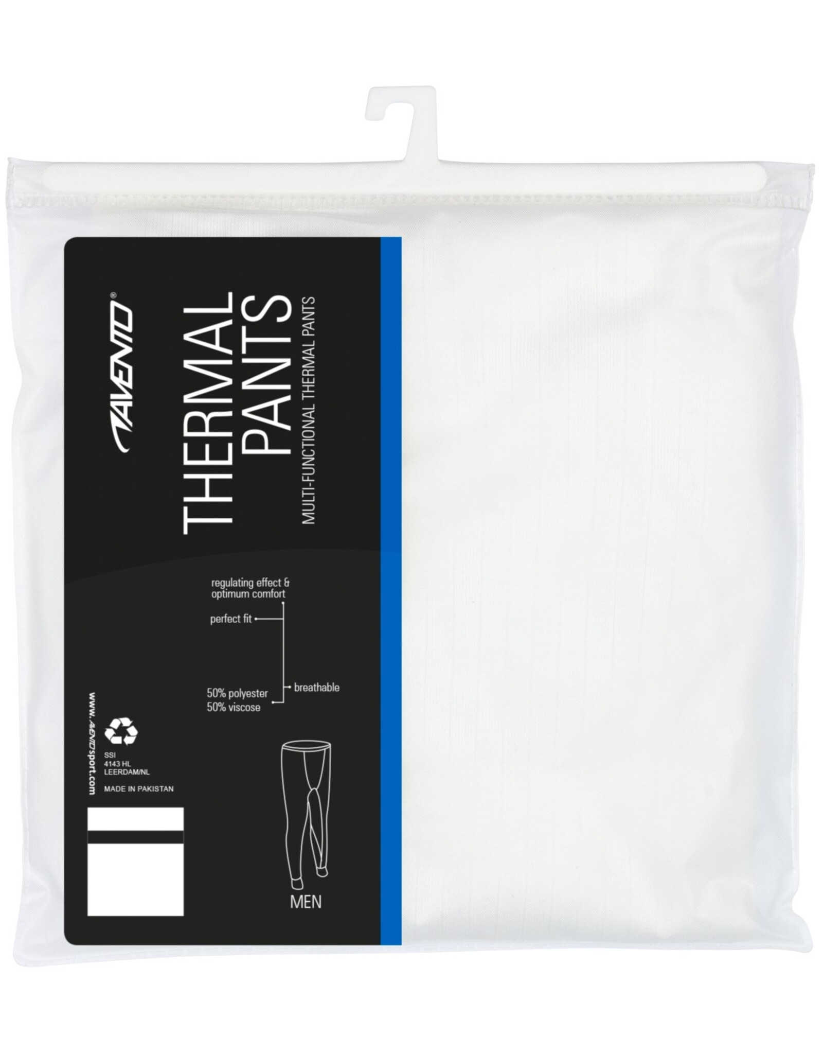 Avento Thermobroek • Heren • Wit (WIT)