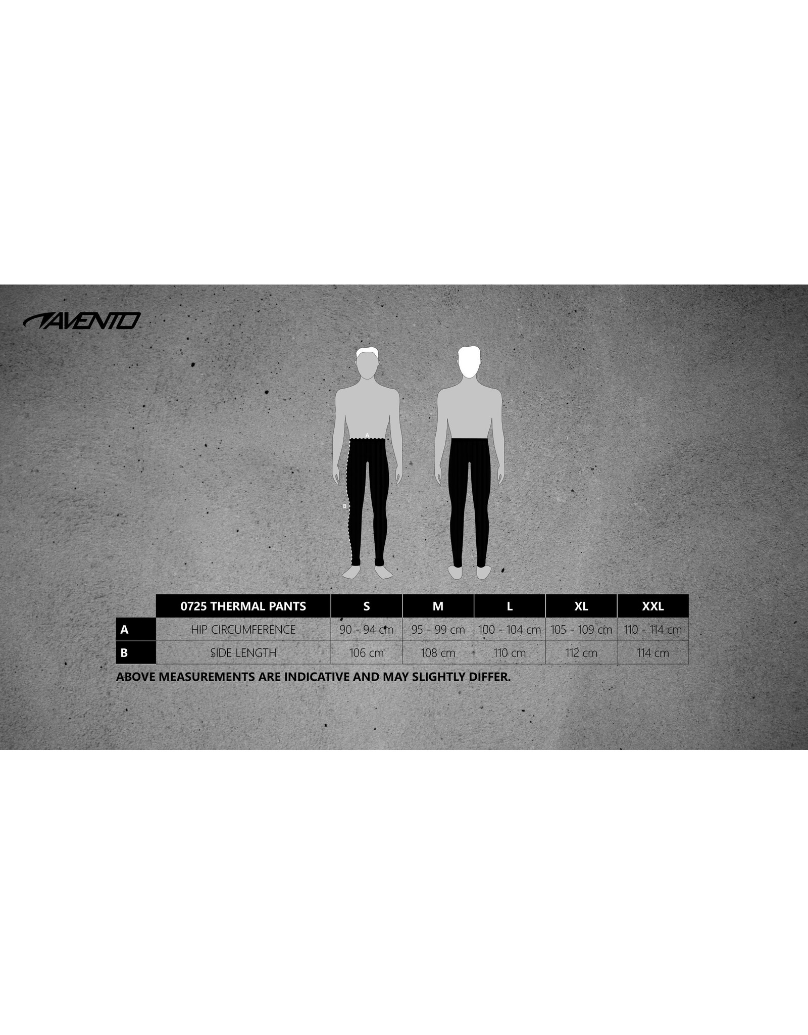 Avento Thermobroek • Heren • Wit (WIT)