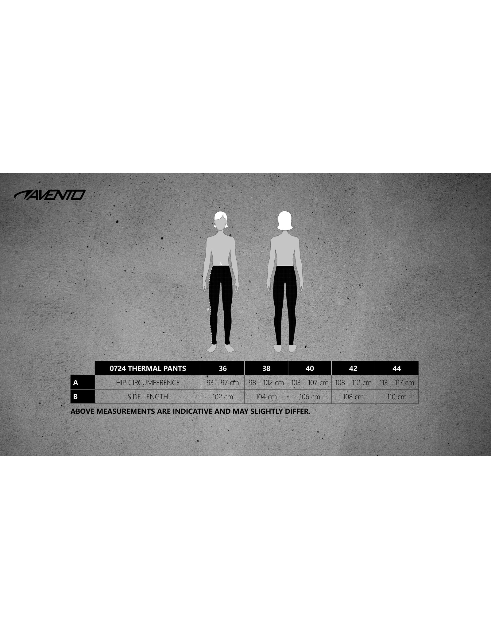 Avento Thermobroek • Dames • Wit (WIT)