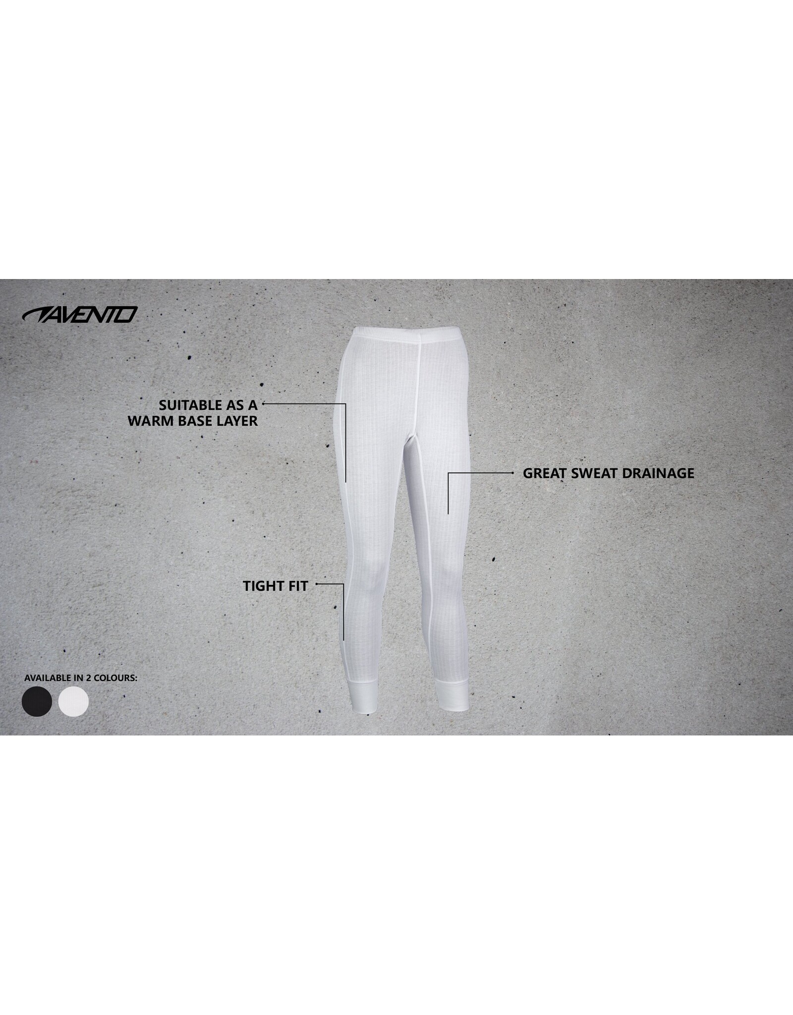 Avento Thermobroek • Dames • Zwart (ZWA)