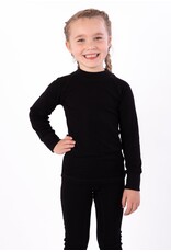 Avento Thermoshirt Lange Mouw • Junior • Zwart (ZWA)