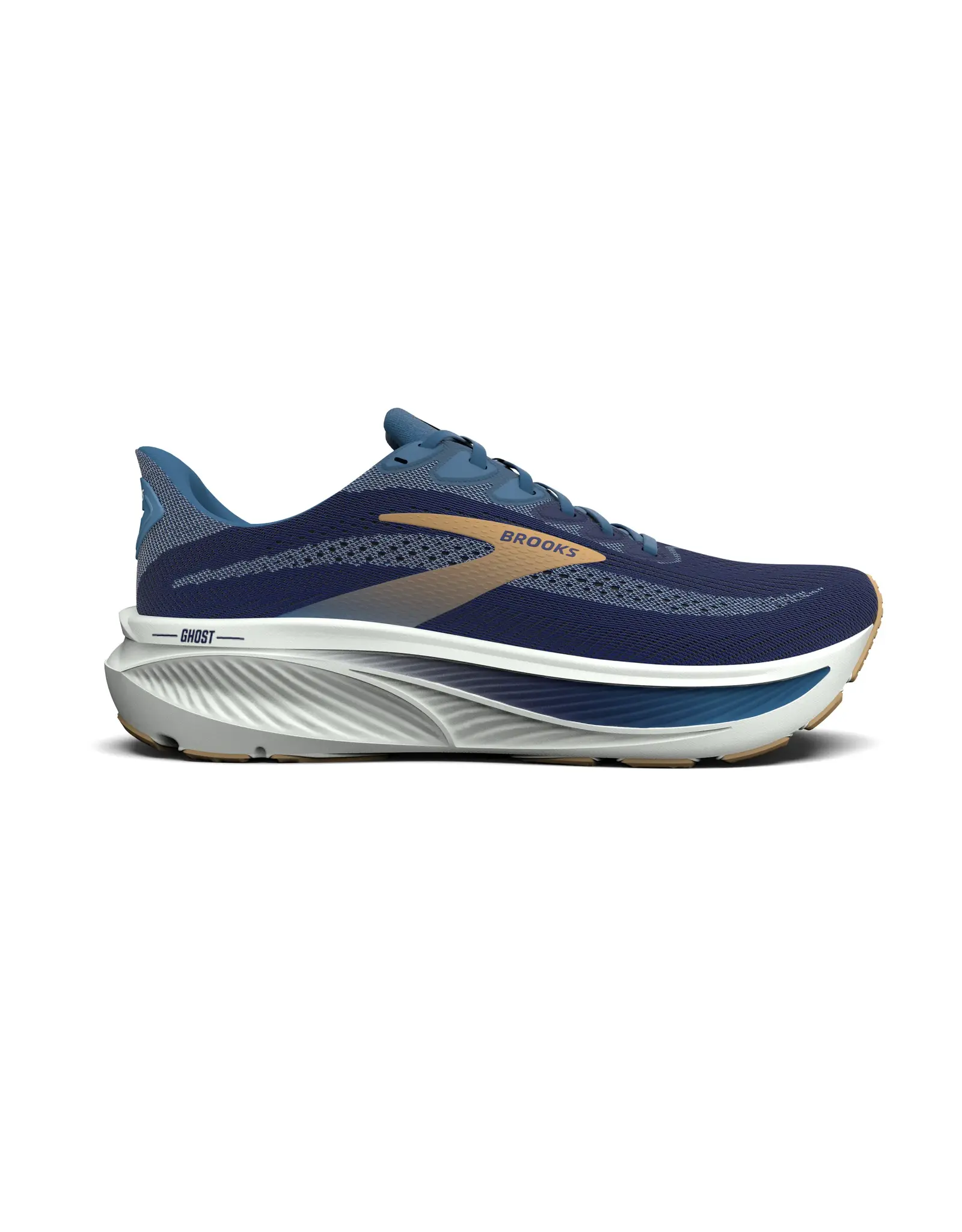 Brooks Ghost 17-Heren-Beacon Blue/Moonlight/Starfish
