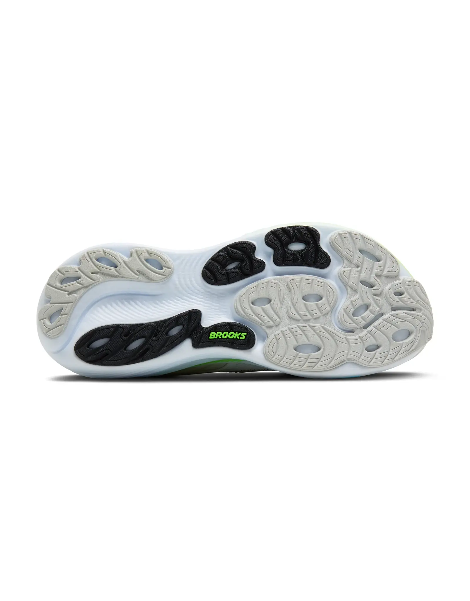 Brooks Adrenaline GTS 25-Heren-Oyster/Green Gecko/Blue