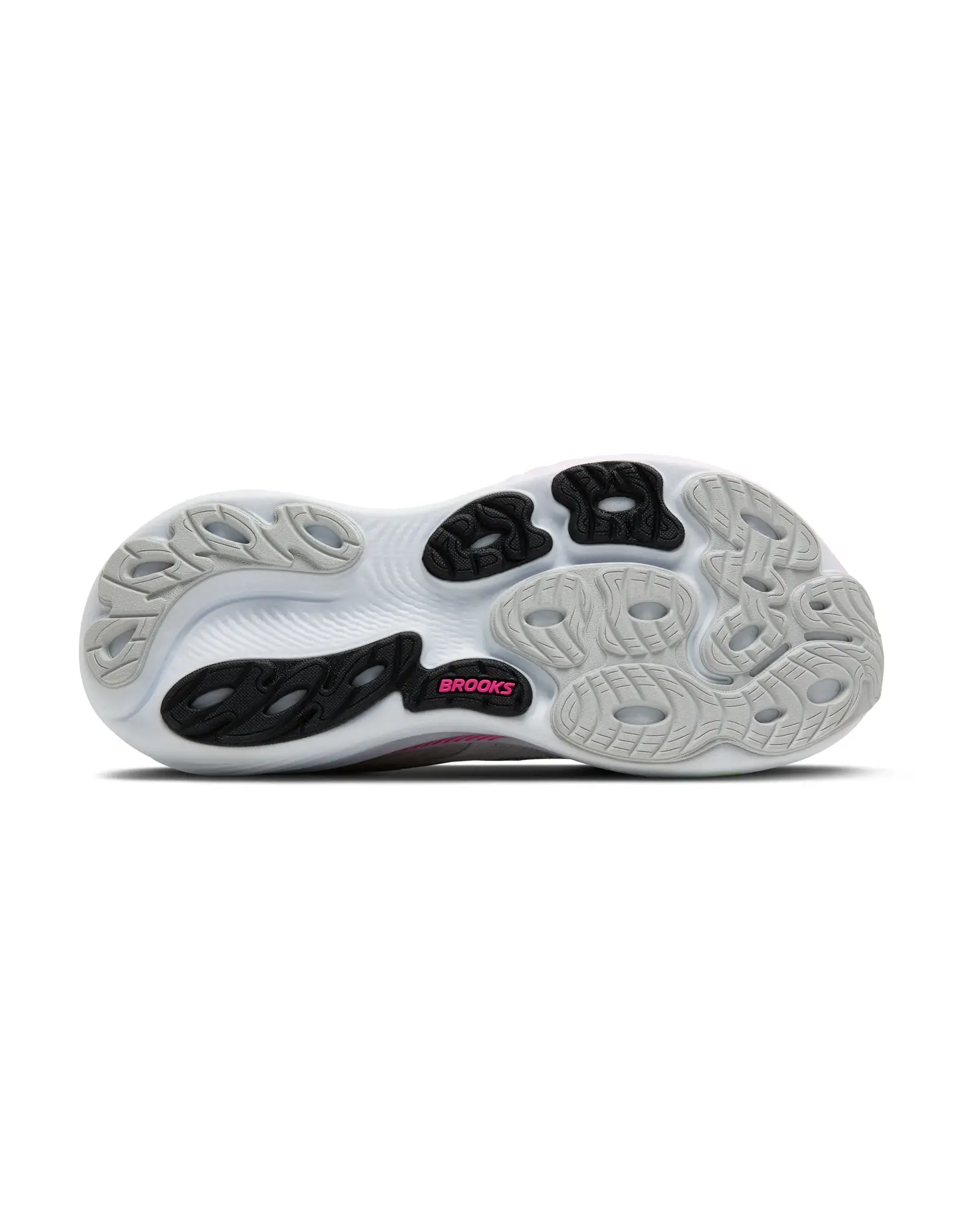 Brooks Adrenaline GTS 25-Dames-Oyster/Pink/Green