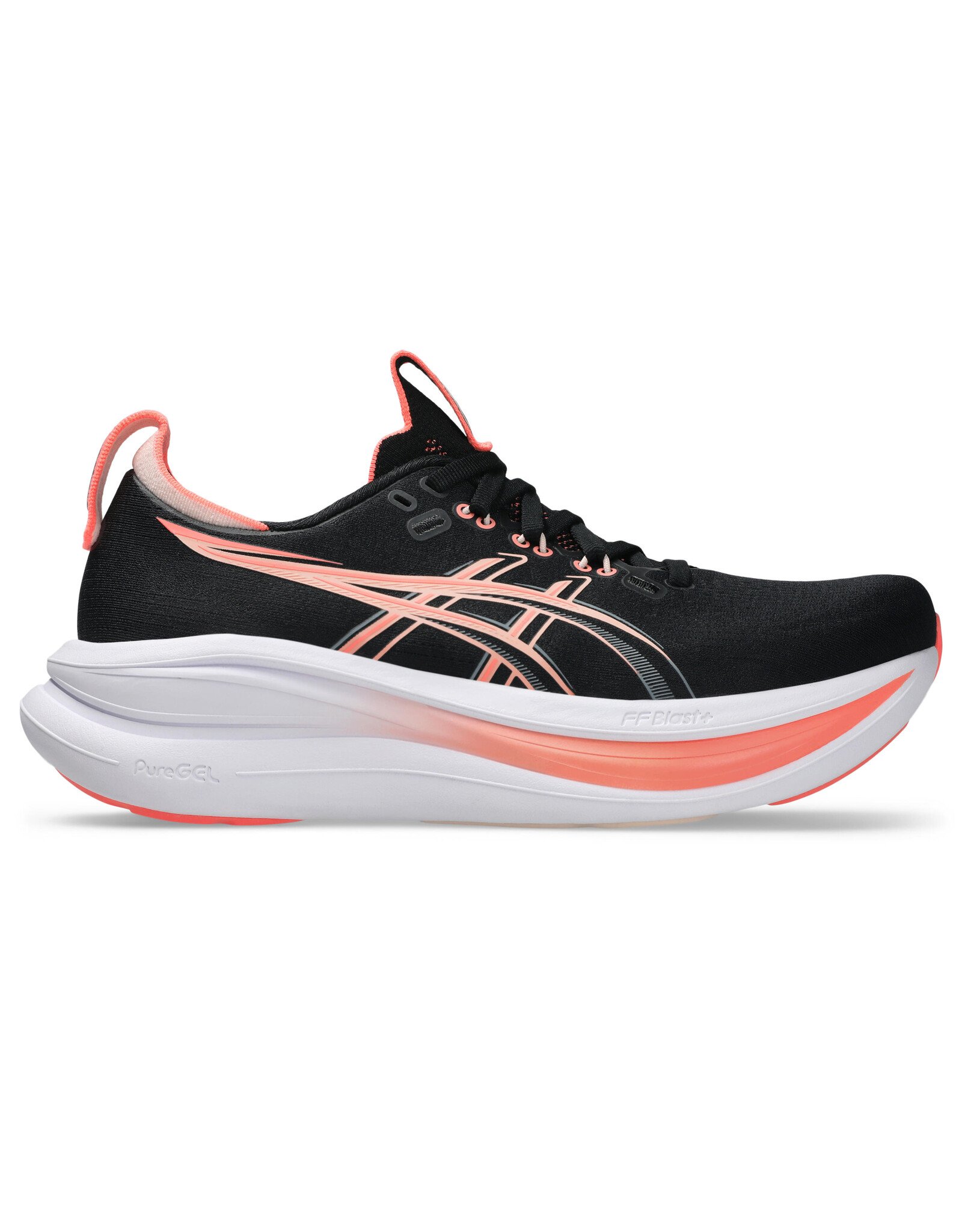 Asics GEL-NIMBUS 28-Dames-BLACK/PEARL PINK