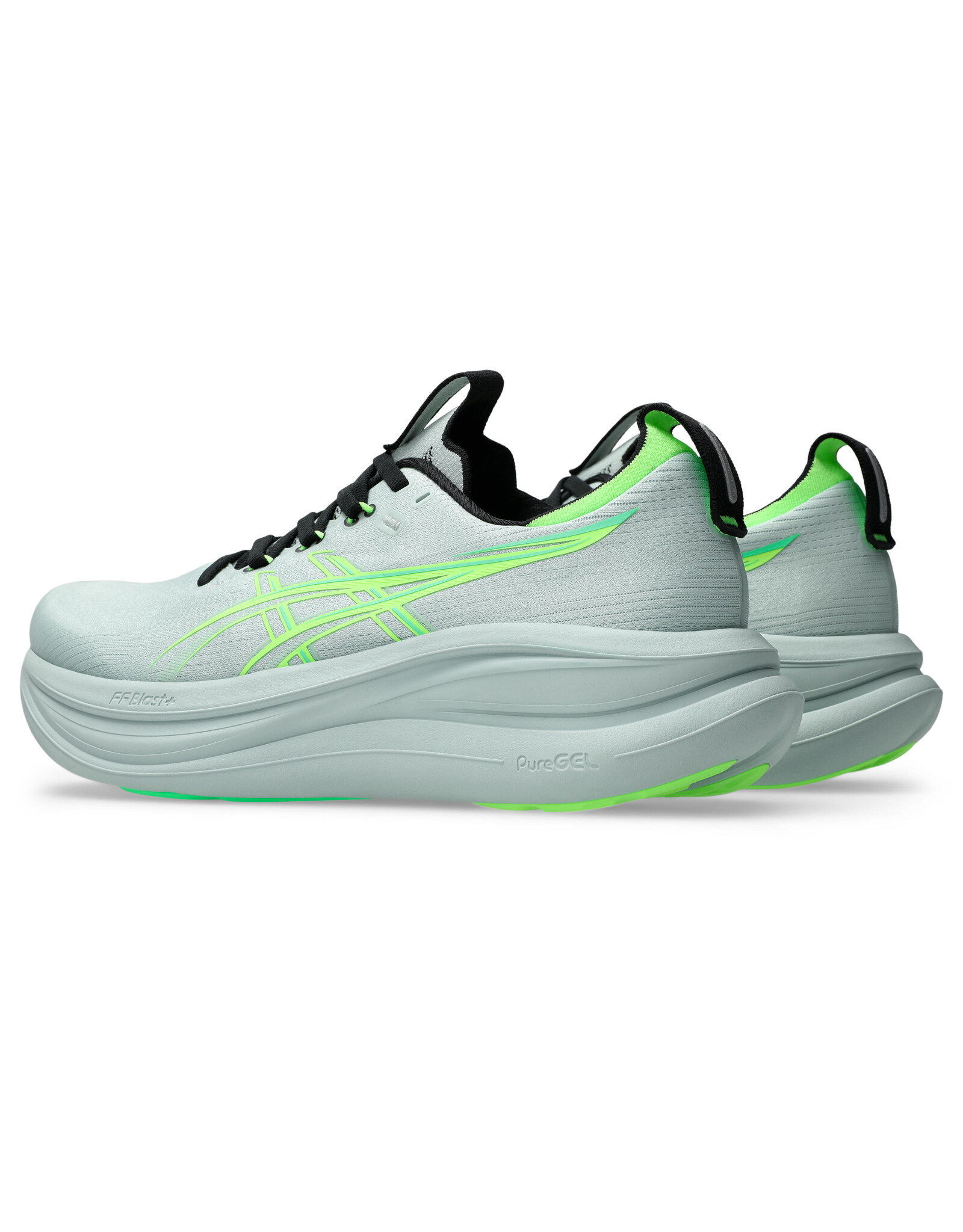 Asics GEL-NIMBUS 28-Heren-COLD MOSS/ILLUMINATE GREEN