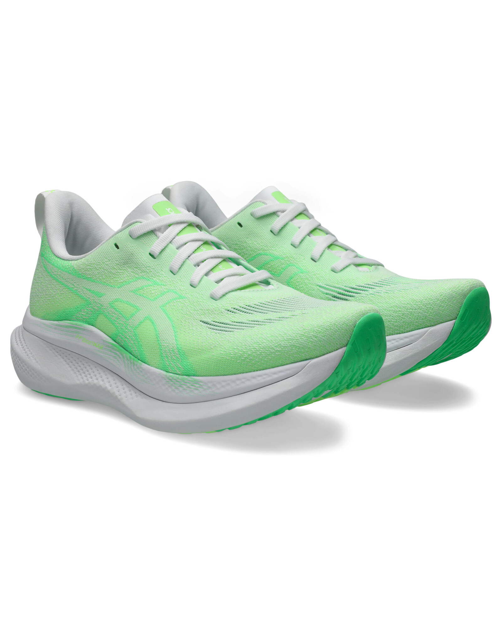 Asics GLIDERIDE MAX 2-Dames-WHITE/VITAL GREEN