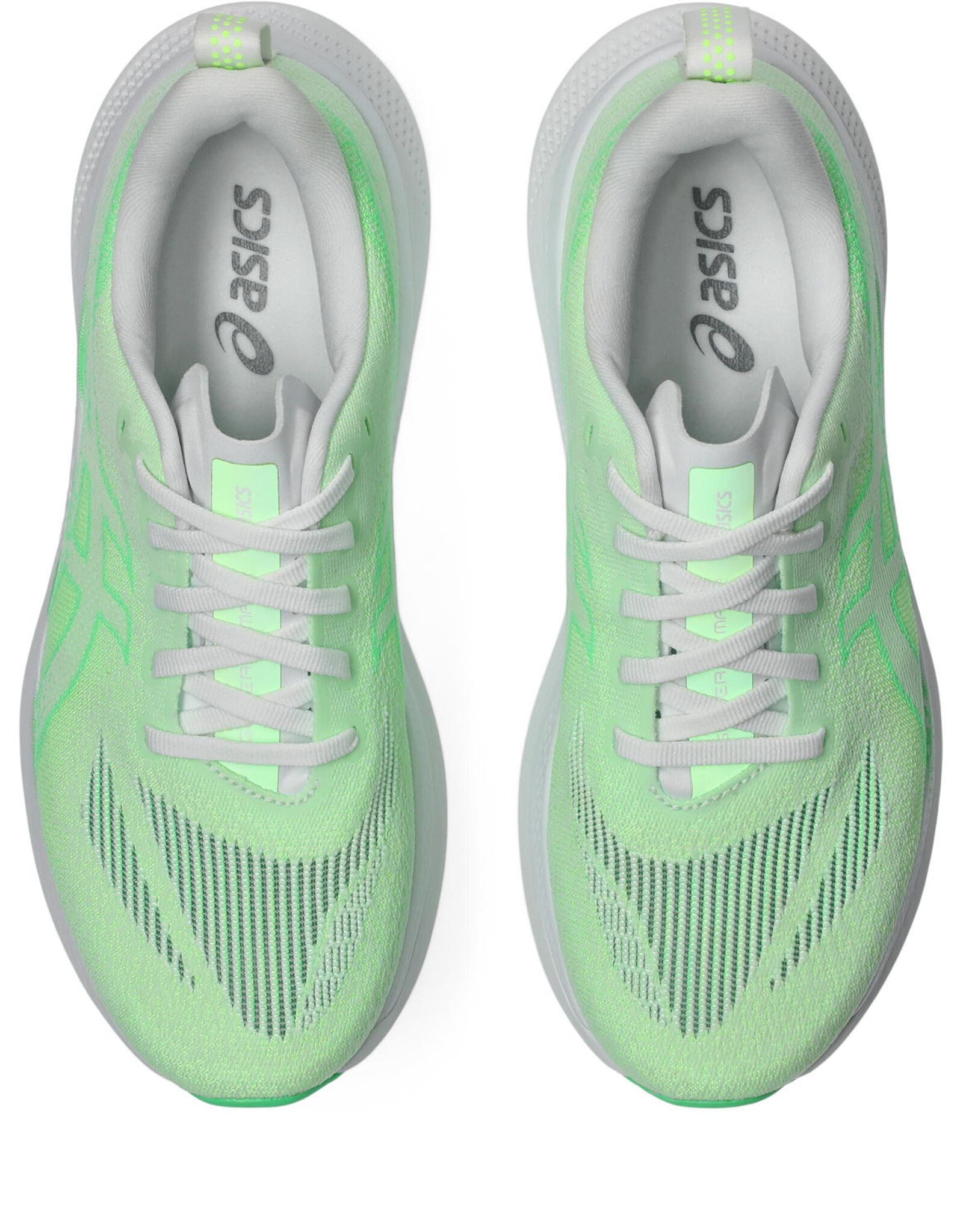 Asics GLIDERIDE MAX 2-Dames-WHITE/VITAL GREEN