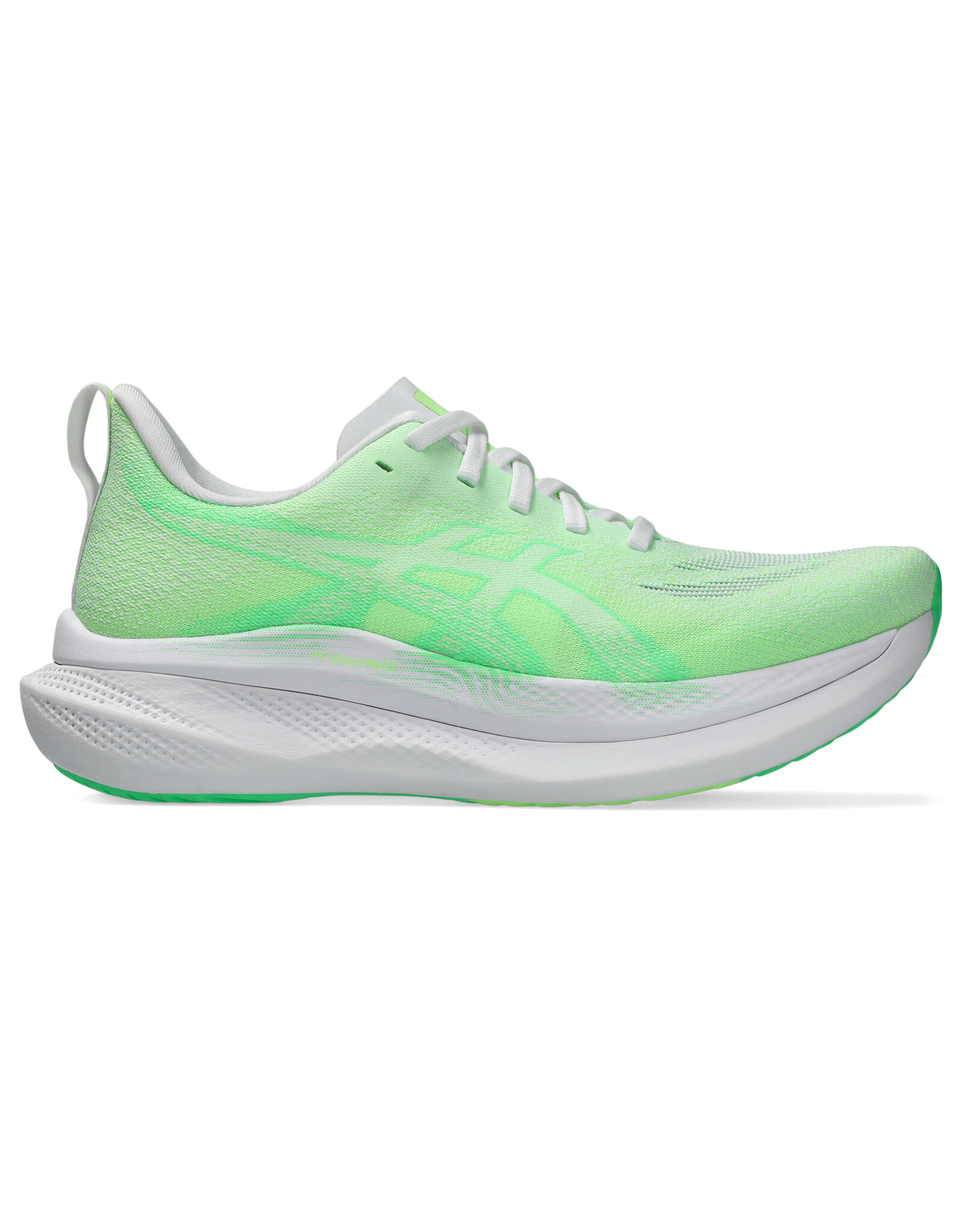 Asics GLIDERIDE MAX 2-Dames-WHITE/VITAL GREEN