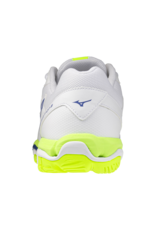 Mizuno SHOE WAVE PHANTOM-Heren-White/LightYellow/Dazzling Blue