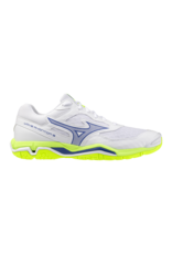 Mizuno SHOE WAVE PHANTOM-Heren-White/LightYellow/Dazzling Blue