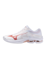 Mizuno SHOE WAVE LIGHTNING PRO WOS-Dames-White/Rose Elegance/Lava Falls
