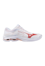 Mizuno SHOE WAVE LIGHTNING PRO WOS-Dames-White/Rose Elegance/Lava Falls