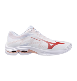 Mizuno SHOE WAVE LIGHTNING PRO WOS-Dames-White/Rose Elegance/Lava Falls