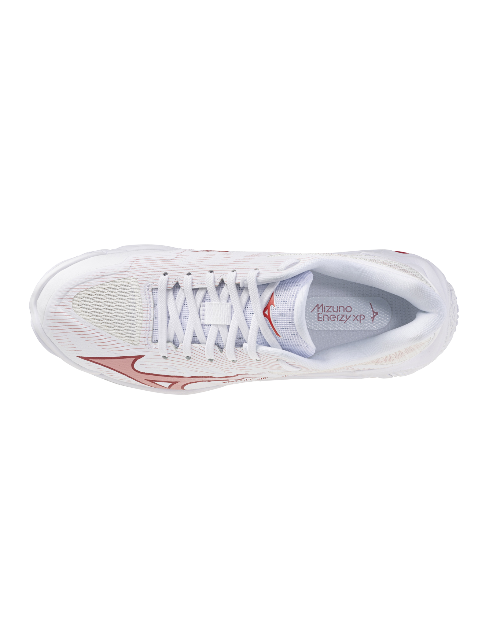 Mizuno SHOE WAVE LIGHTNING ELITE WOS-Dames-White/Rose Elegance/Lava Falls