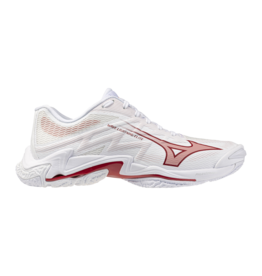Mizuno SHOE WAVE LIGHTNING ELITE WOS-Dames-White/Rose Elegance/Lava Falls