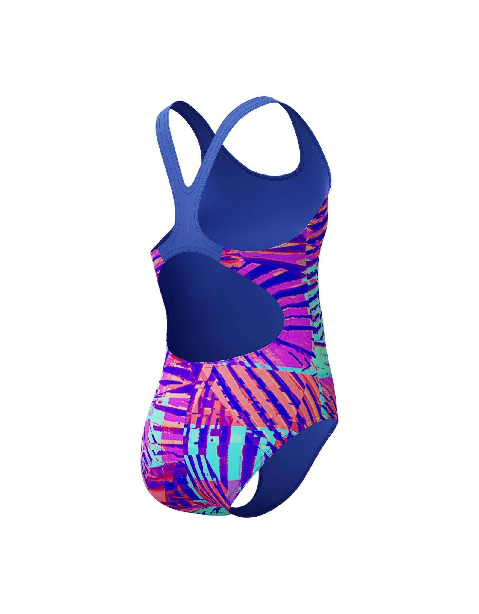 Speedo ECO+ DIG ALLOV SPLASHB BLU/PIN