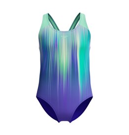 Speedo ECO+ DIG PLACEM SPLASHB PUR/GRN