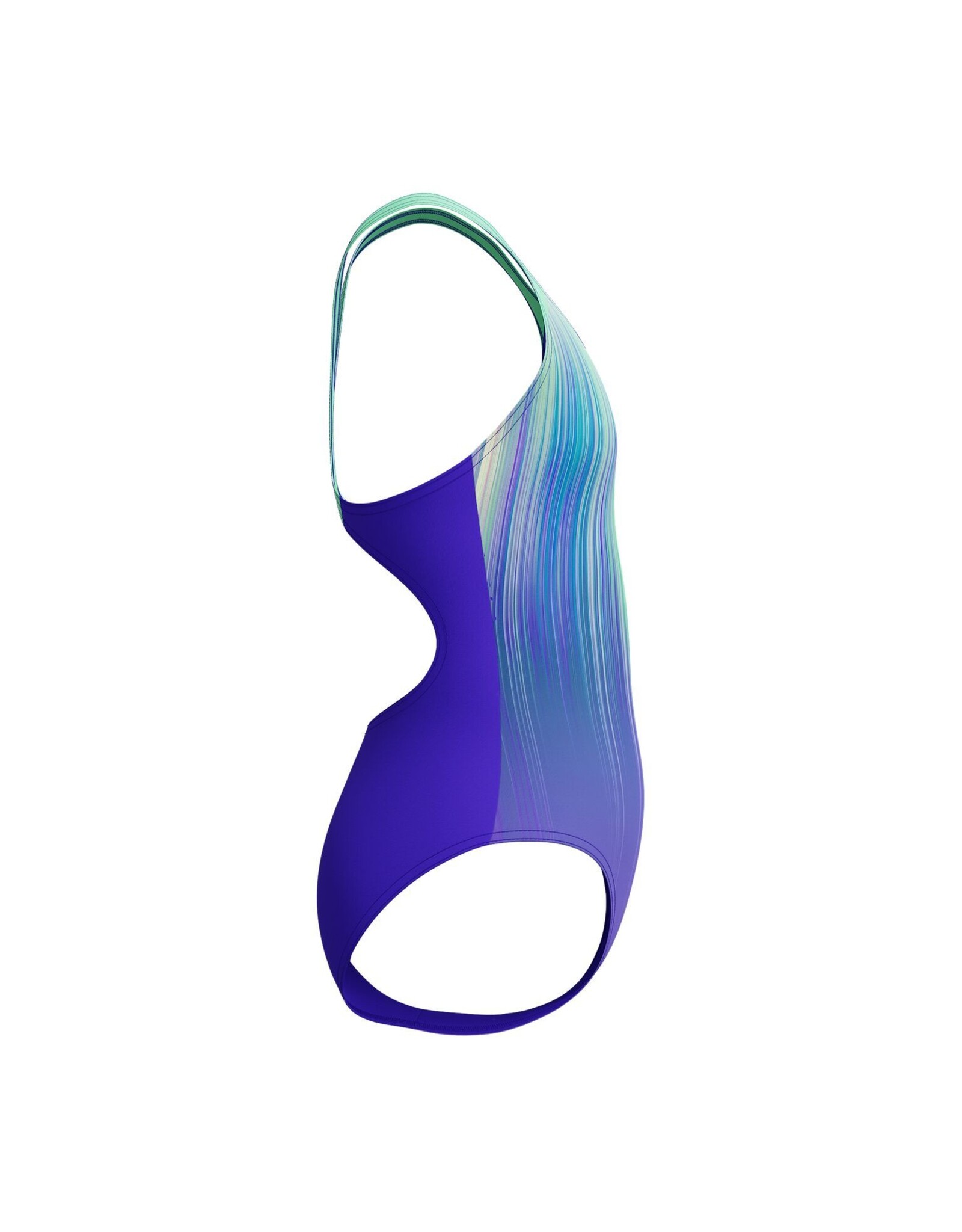 Speedo ECO+ DIG PLACEM SPLASHB PUR/GRN