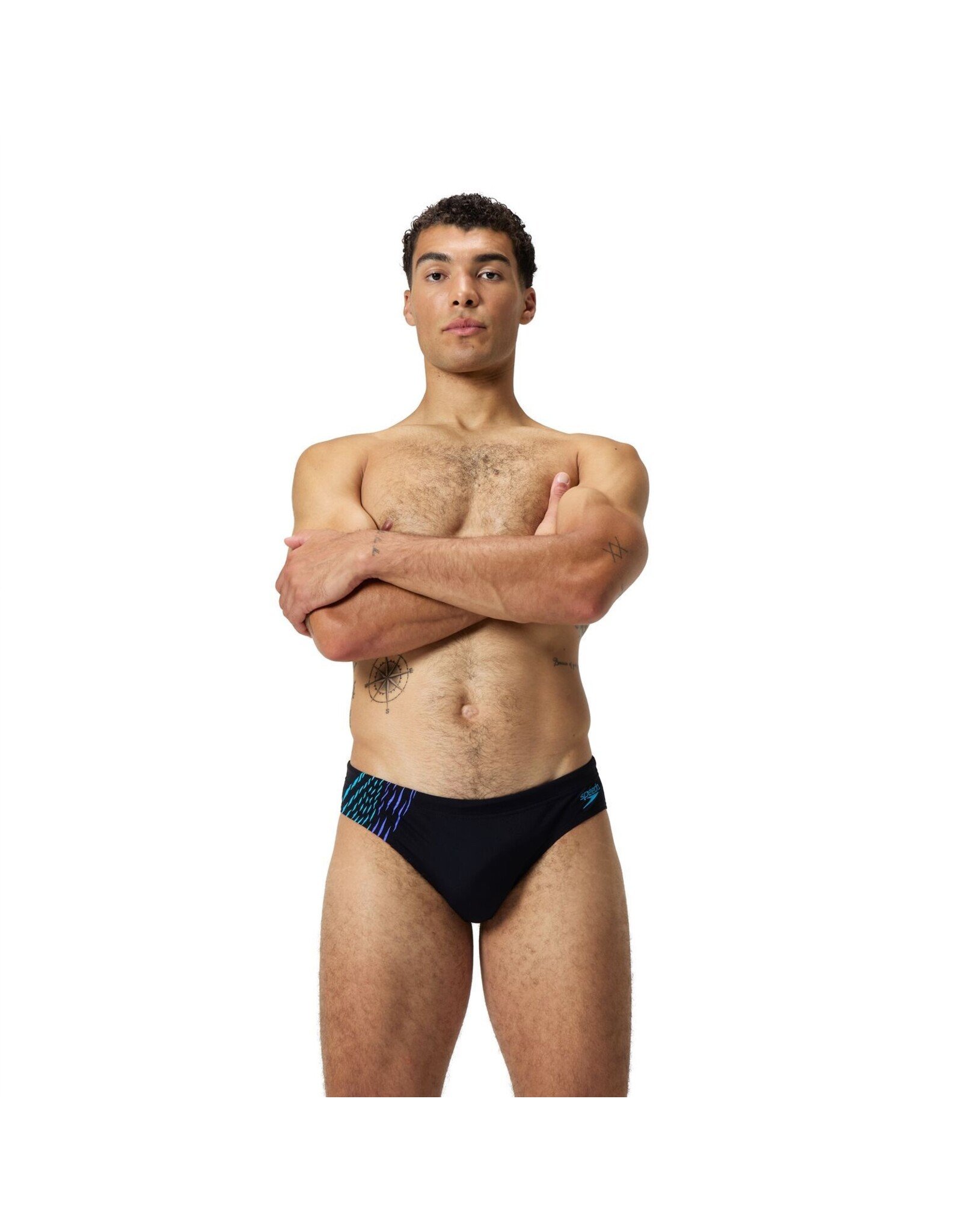 Speedo ECO+ TECH PANEL 7CM BLA/BLU