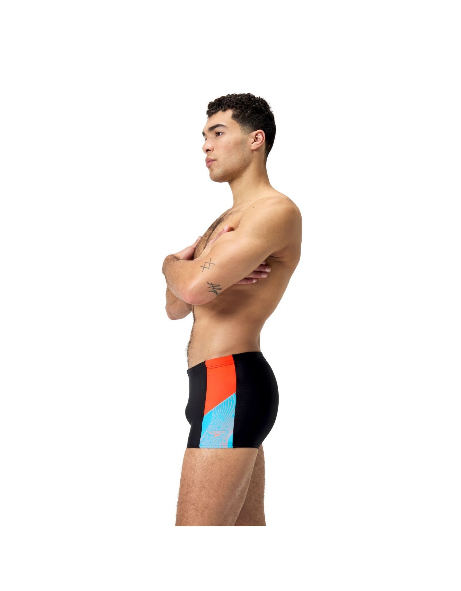 Speedo ECO DIVE AQSH BLA/RED