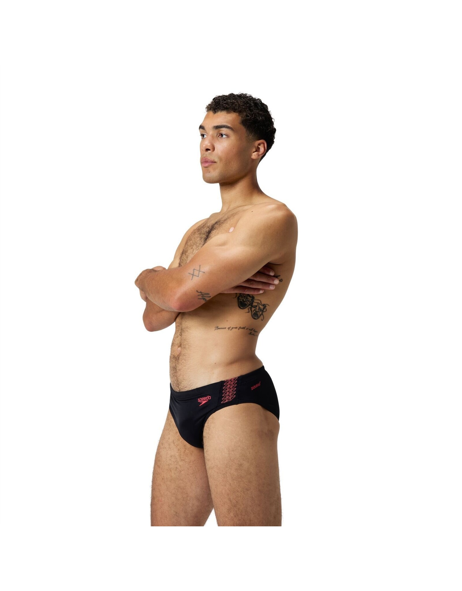 Speedo ECO+ HYPERBOOM SPLICE 7CM BLA/ORA