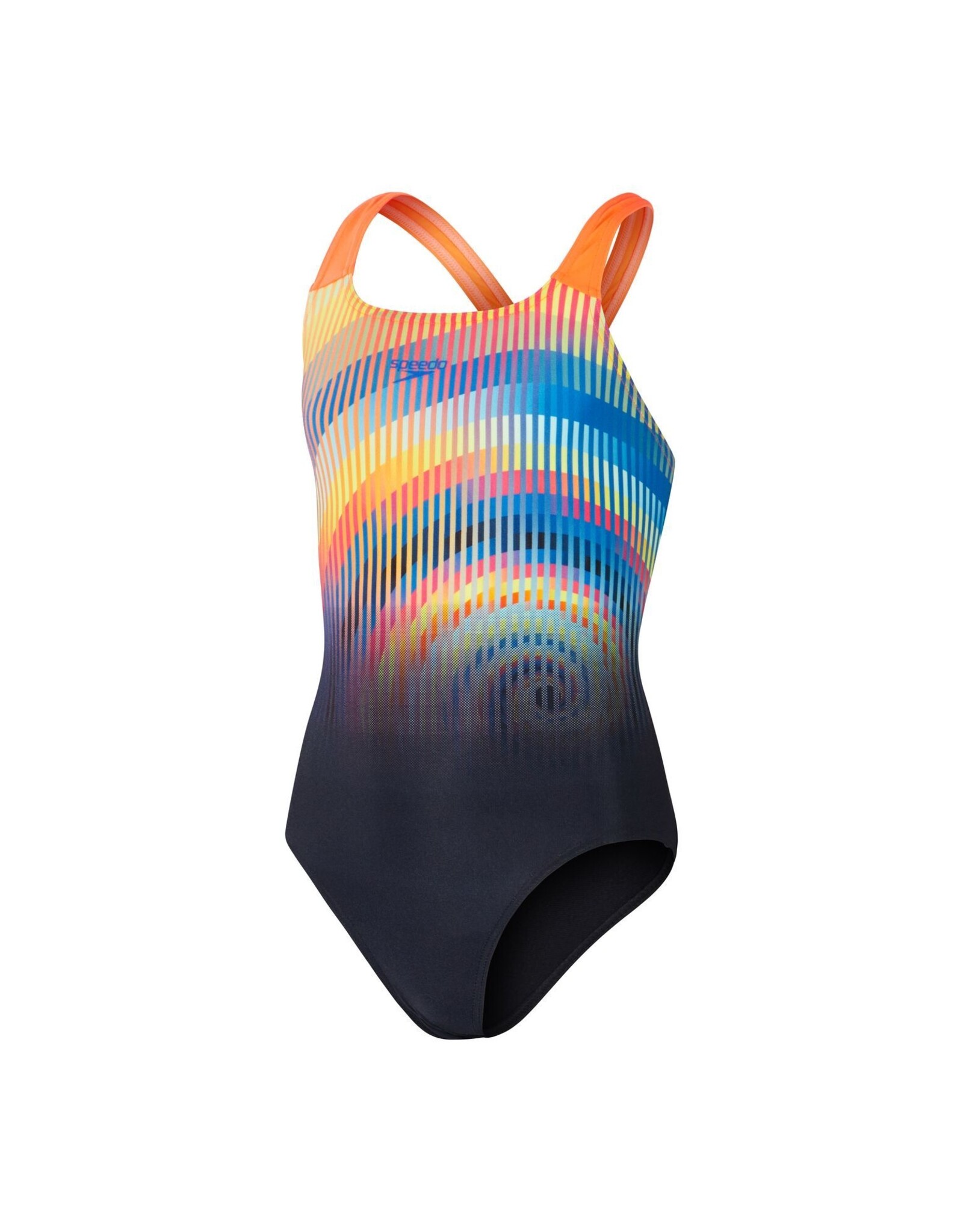 Speedo ECO+ DIG PLACEM POWERBACK BLA/RED