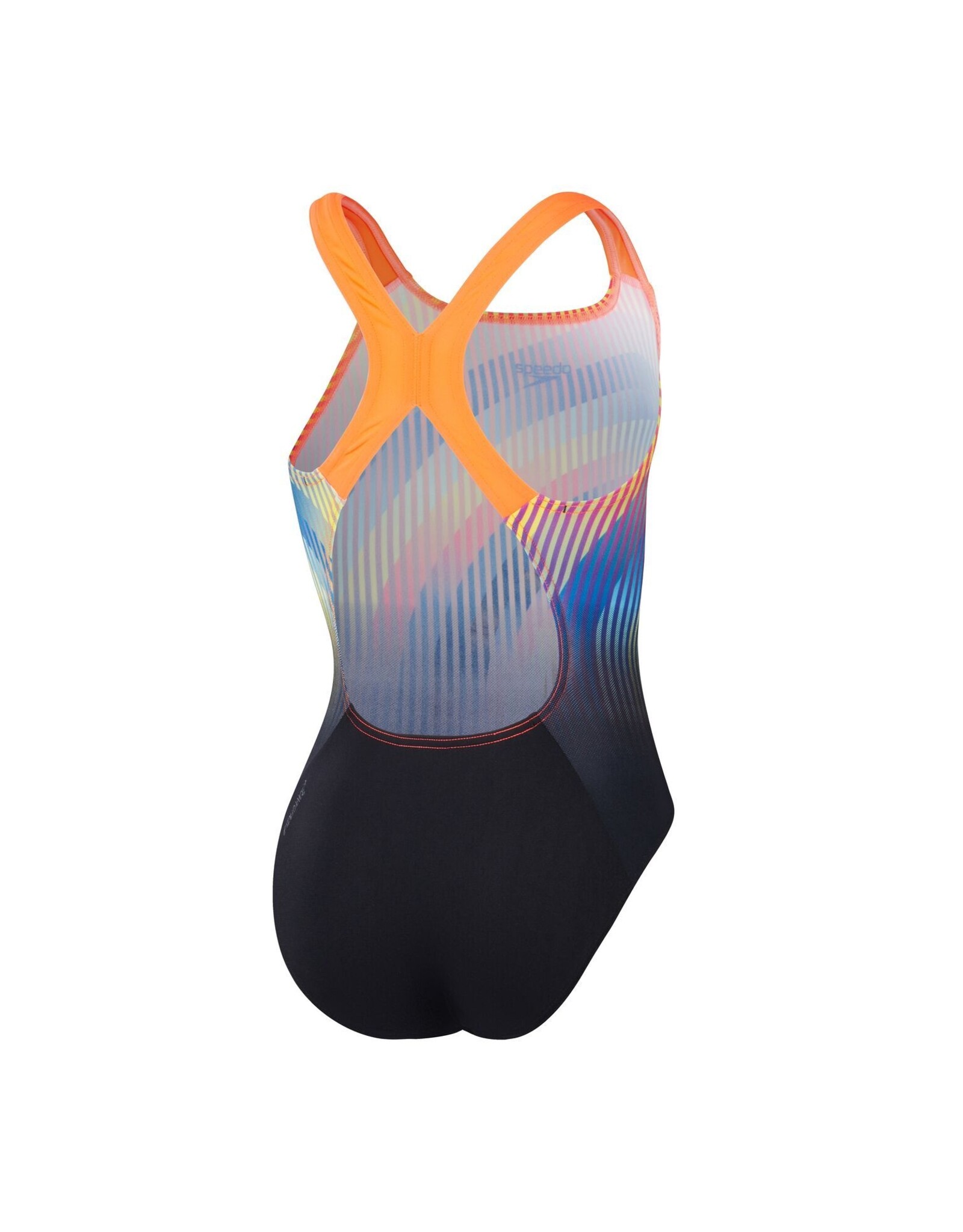 Speedo ECO+ DIG PLACEM POWERBACK BLA/RED