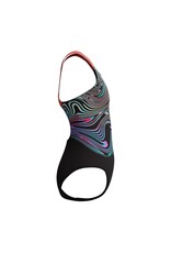 Speedo ECO+ PRINT PLACEM POWERB BLA/RED