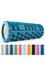Tunturi Tunturi Yoga Grid Foam Roller, 33cm, Petrol Blue