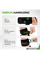 Tunturi Tunturi Ankle Strap, Black