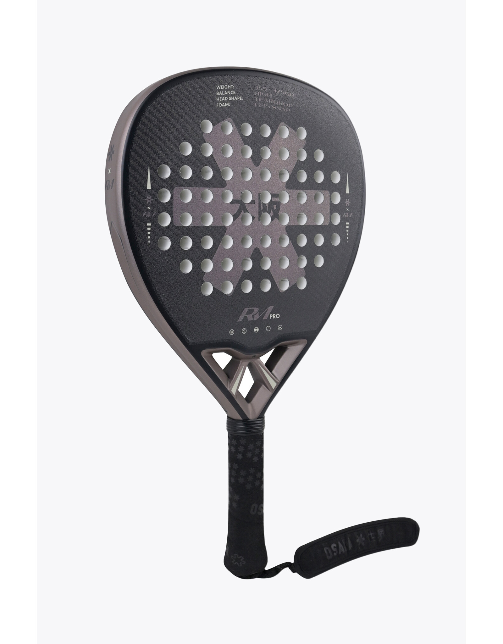 Osaka RAUL MARCOS PRO PADEL RACKET - POWER-CHAMPAGNE